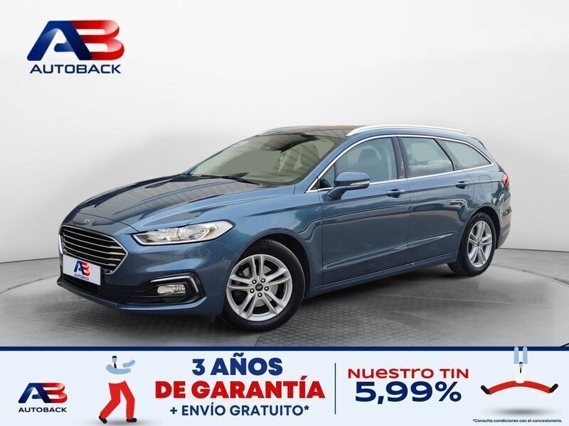 Azul Usado 2019 Ford Mondeo Titanium Familiar | 14.150 € (Precio justo) - Imagen 1/2