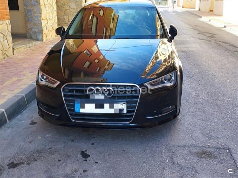 Negro Usado 2015 Audi A3 Sportback Advanced Berlina | 10.750 € (Precio justo) - Imagen 1/4