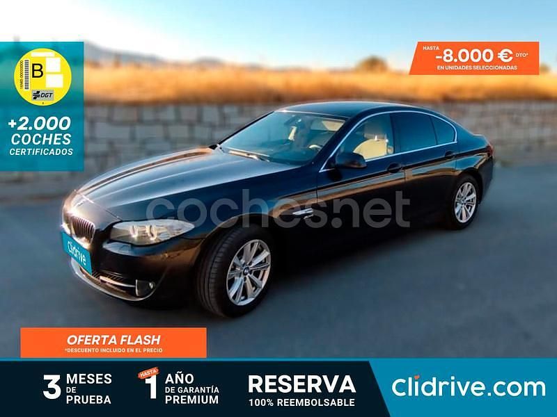 Negro Usado 2012 BMW 525 Berlina | 13.990 € (Precio justo) - Imagen 1/3