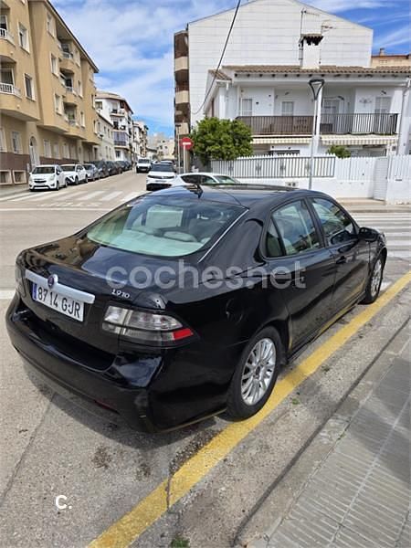 Usado Saab 9-3 Linear 150 CV (110 kW) 2008 Negro Berlina