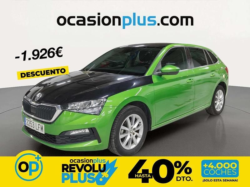 Usado Skoda Scala Ambition 95 CV (69 kW) 2020 Verde Utilitario