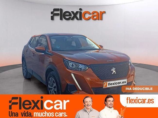 Usado Peugeot 2008 Active 100 CV (73 kW) 2020 Naranja SUV