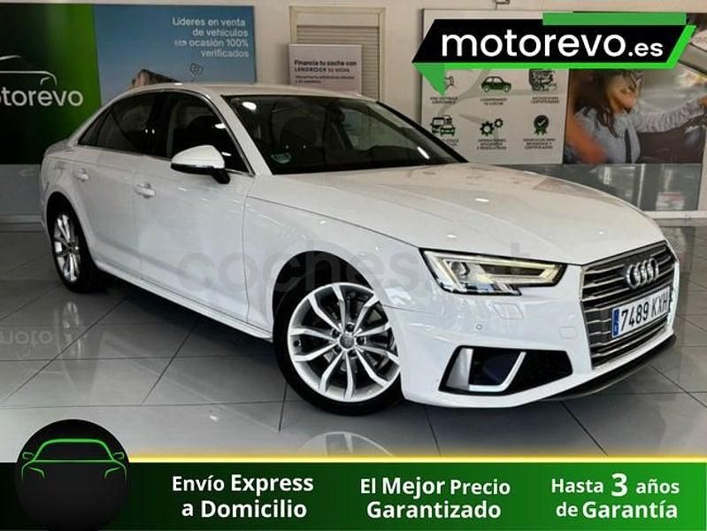 Usado Audi A4 S-Line 150 CV (110 kW) 2019 Blanco Berlina