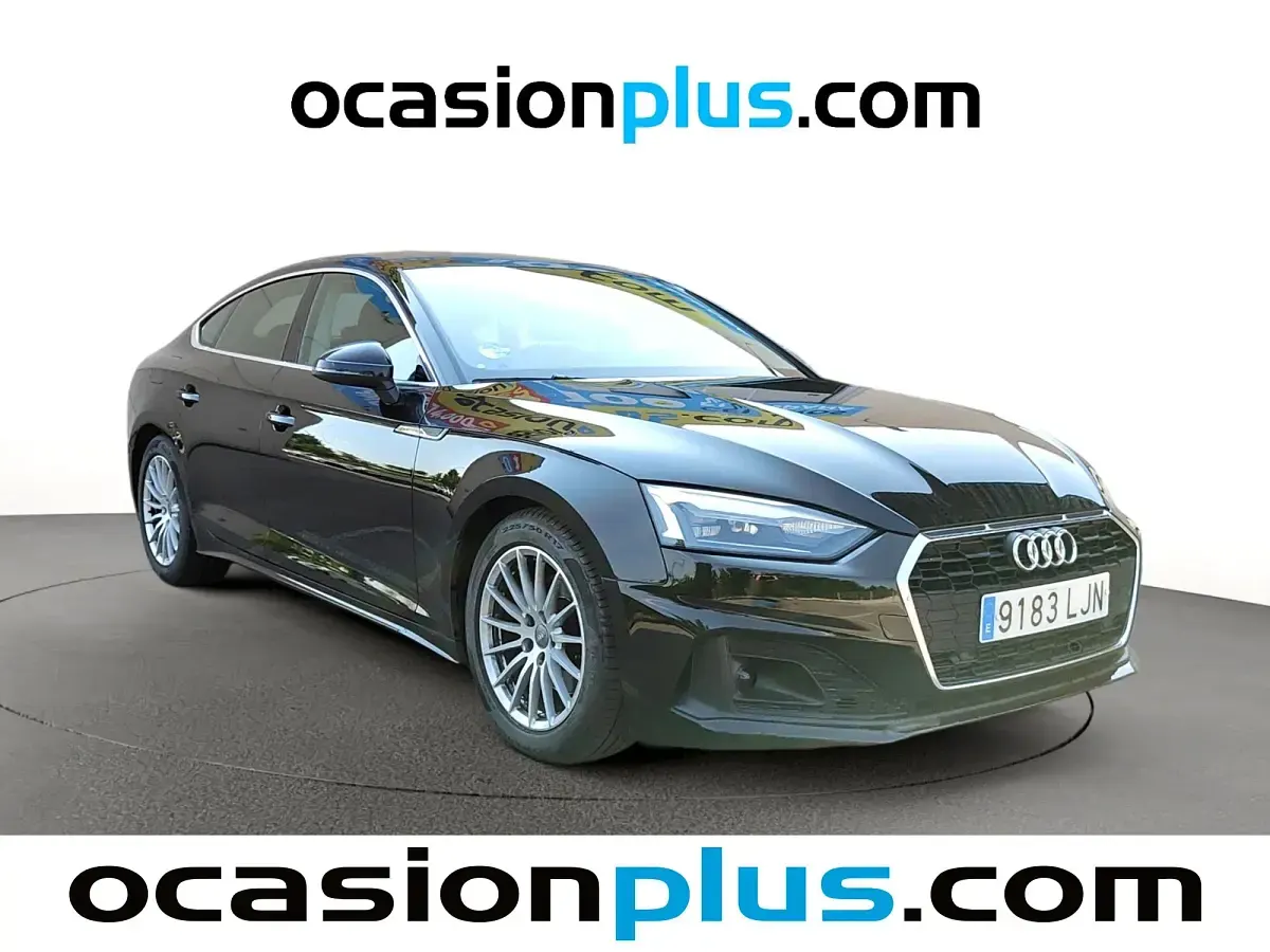 Begagnad Audi A5 Sportback 190 HK (139 kW) 2020 Svart Halvkombi