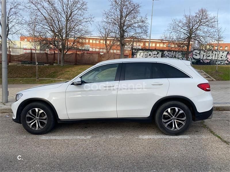 Usado Mercedes GLC220 170 CV (125 kW) 2017 Blanco SUV