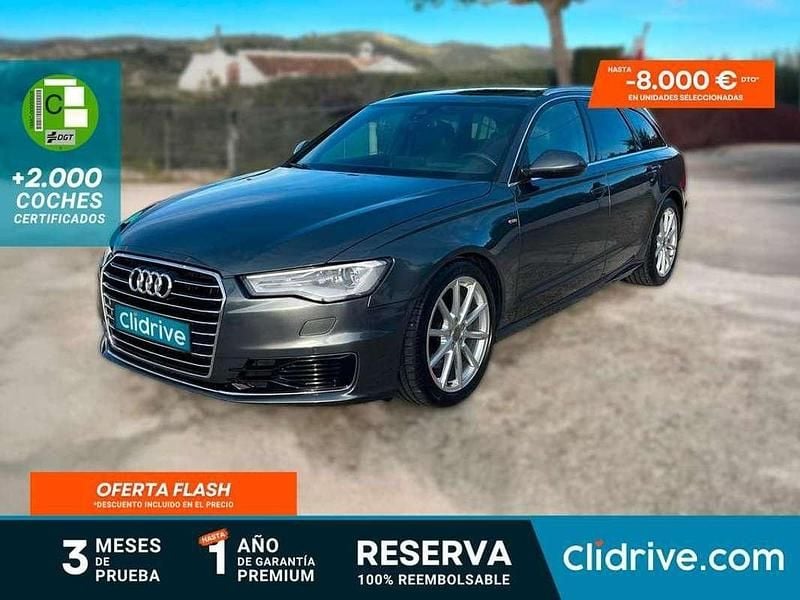 Negro Usado 2016 Audi A6 S-Line Familiar | 20.590 € (Super precio) - Imagen 1/4