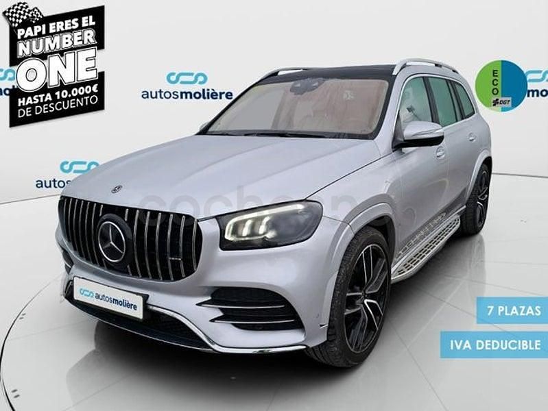 Usado Mercedes GLS580 489 CV (359 kW) 2020 Gris / plata SUV