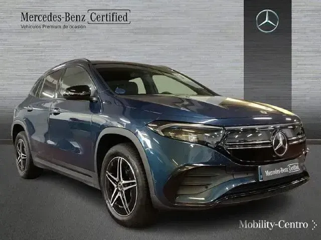 Usado Mercedes EQA250 AMG line 139 kW (190 CV) 2021 Azul denim SUV