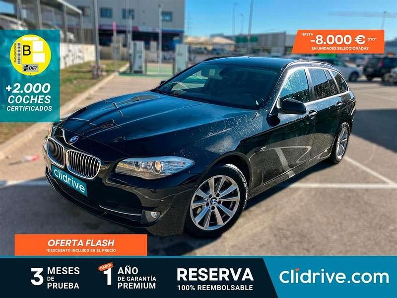 Negro Usado 2011 BMW 520 Familiar | 7490 € (Super precio) - Imagen 1/3