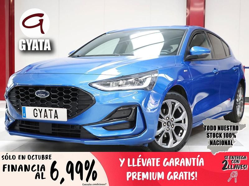 Usado Ford Focus ST-Line 125 CV (91 kW) 2023 Azul Berlina