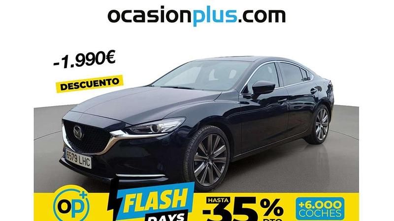 Usado Mazda 6 145 CV (106 kW) 2020 Negro Berlina