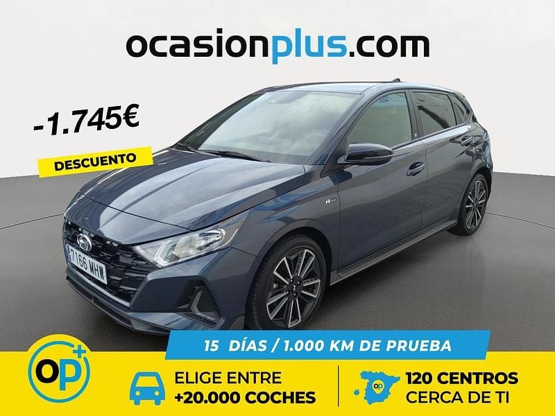 Gris Usado 2023 Hyundai i20 N Line Berlina | 19.200 € (Un poco caro) - Imagen 1/4