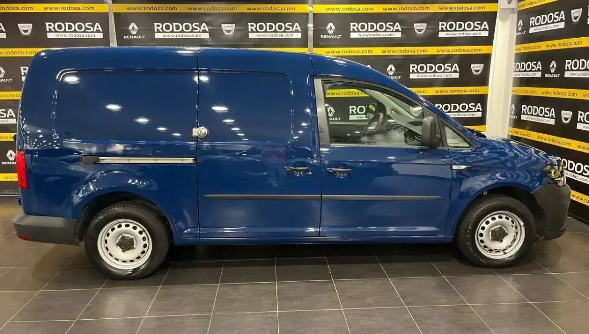 Usado VW Caddy Business 102 CV (75 kW) 2020 Azul Monovolumen