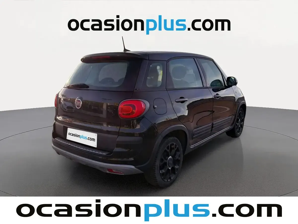 Usado Fiat 500L Cross 95 CV (69 kW) 2021 Negro Monovolumen