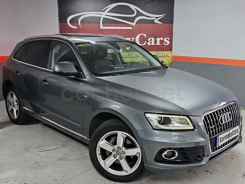Usado Audi Q5 S-Line 177 CV (130 kW) 2012 Gris / plata SUV