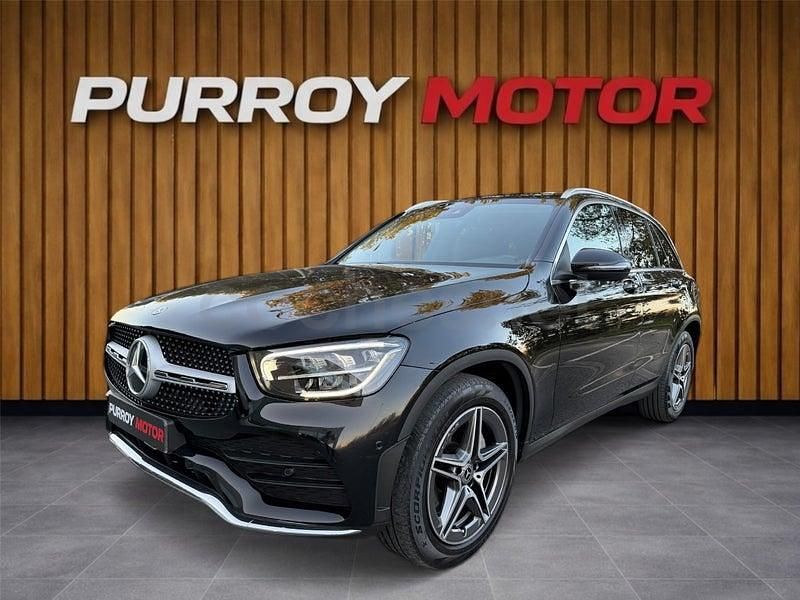 Usado Mercedes GLC220 194 CV (142 kW) 2022 Negro SUV