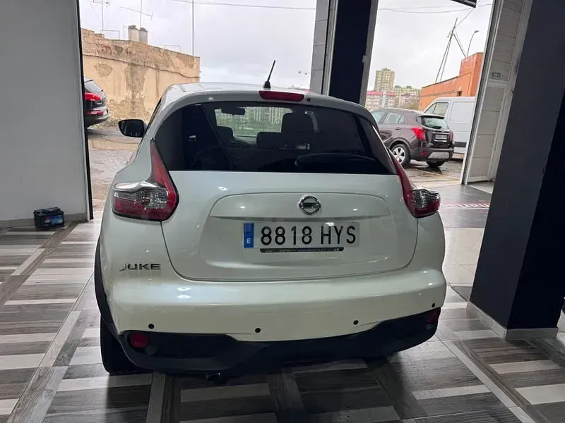 Usado Nissan Juke N-TEC 115 CV (84 kW) 2014 Blanco SUV