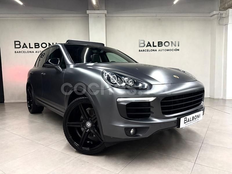 Negro Usado 2016 Porsche Cayenne Platinum Edition SUV | 34.990 € (Precio justo) - Imagen 1/4