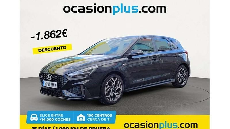 Negro Usado 2024 Hyundai i30 N Line Utilitario | 18.537 € (Buen precio) - Imagen 1/4