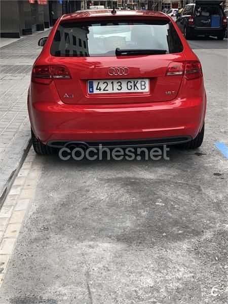 Rojo Usado 2008 Audi A3 Sportback Ambition Berlina | 8500 € (Precio justo) - Imagen 1/4