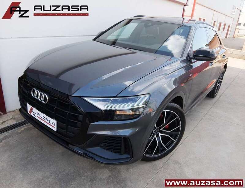 Gris Usado 2021 Audi Q8 S-line plus SUV | 66.800 € (Un poco caro) - Imagen 1/4