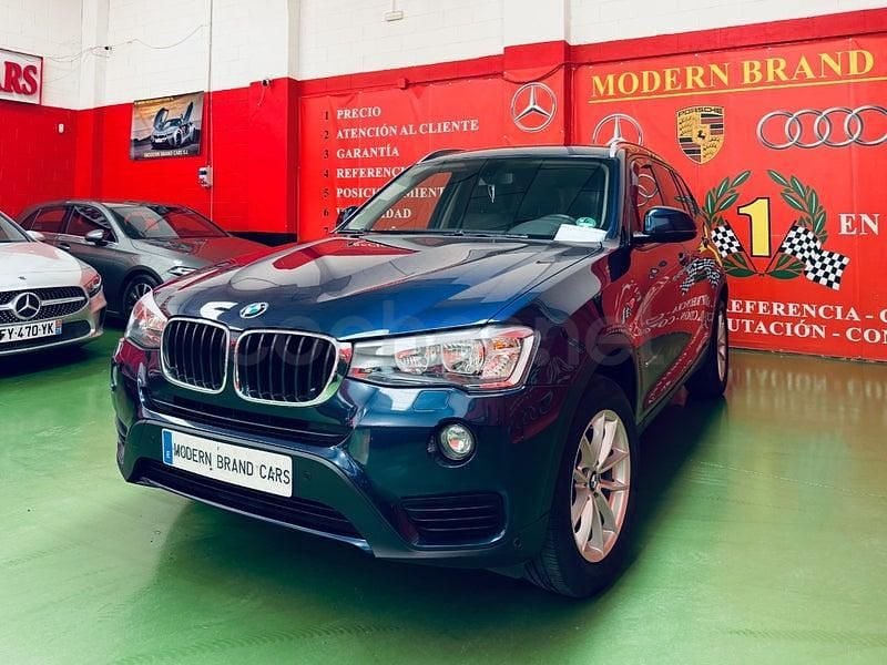Usado BMW X3 Advantage 150 CV (110 kW) 2017 Azul SUV