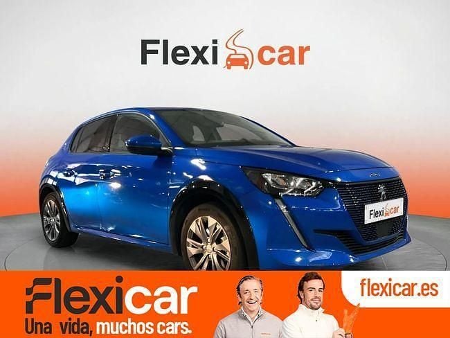 Azul Usado 2021 Peugeot e-208 Allure Utilitario | 15.490 € (Precio justo) - Imagen 1/4