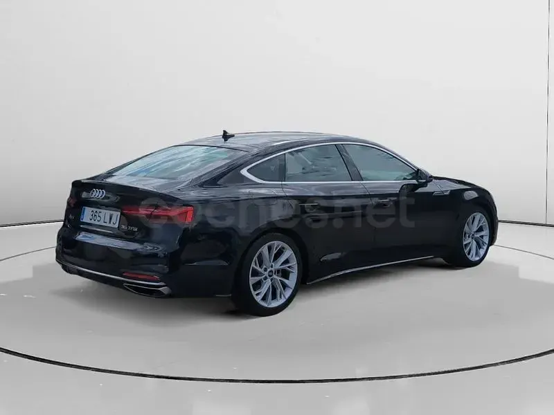 Usado Audi A5 Sportback Advanced Plus 150 CV (110 kW) 2022 Negro Utilitario