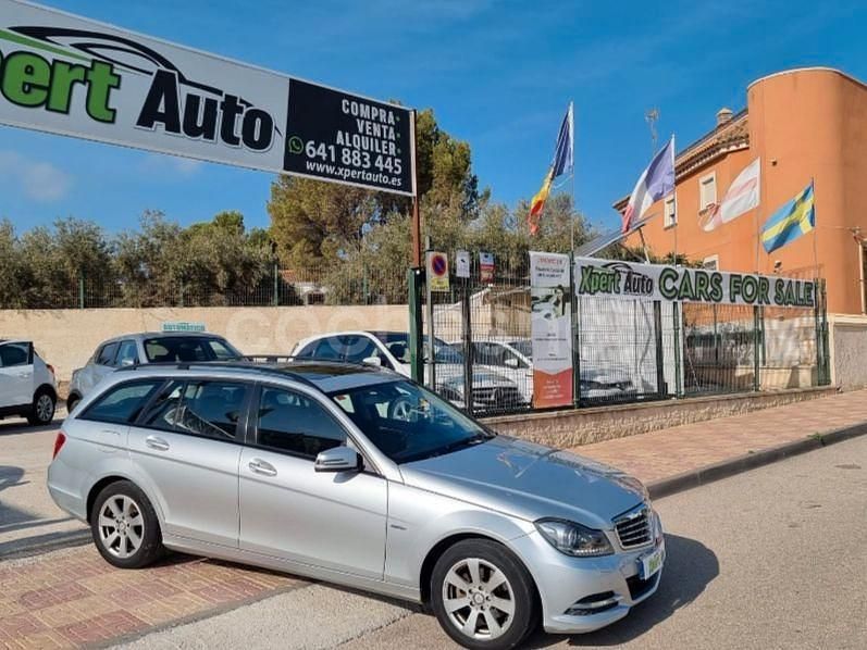 Gris / plata Usado 2012 Mercedes C200 Familiar | 7990 € (Super precio) - Imagen 1/4