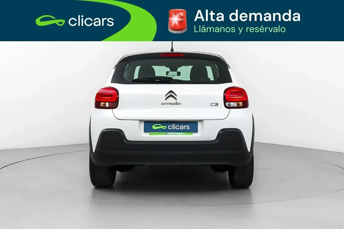 Usado Citroën C3 Feel 83 CV (61 kW) 2019 Blanco Utilitario