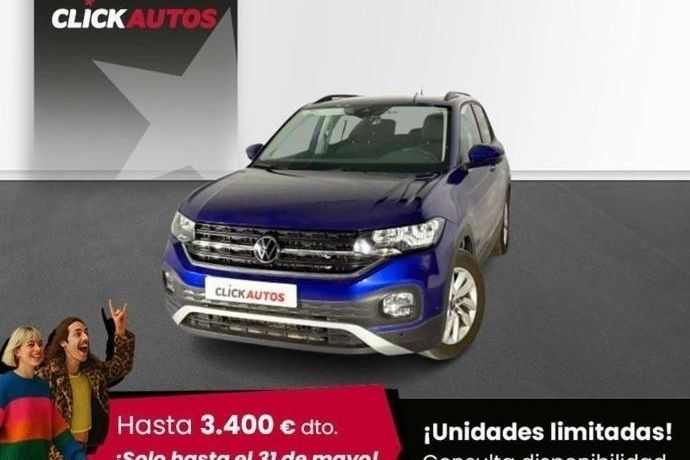 Negro Usado 2023 VW T-Cross Advance SUV | 16.350 € (Super precio) - Imagen 1/4