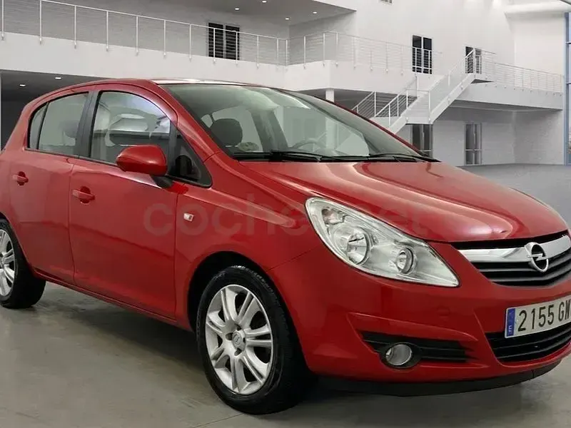 Usado Opel Corsa Cosmo 90 CV (66 kW) 2010 Rojo Utilitario