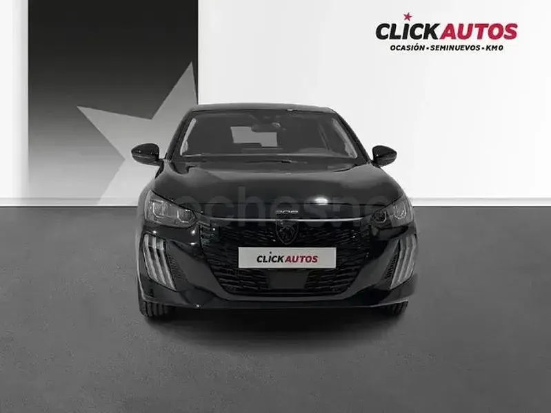 Usado Peugeot 208 Allure 100 CV (73 kW) 2025 Negro Utilitario