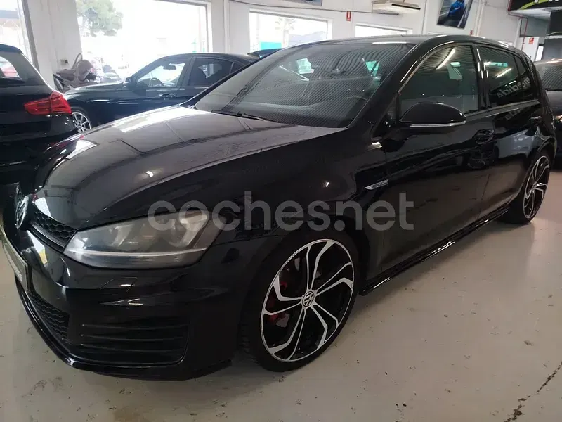 Usado VW Golf VII GTD 184 CV (135 kW) 2014 Negro Berlina