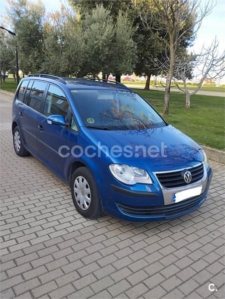 Usado VW Touran Edition 105 CV (77 kW) 2007 Azul Monovolumen