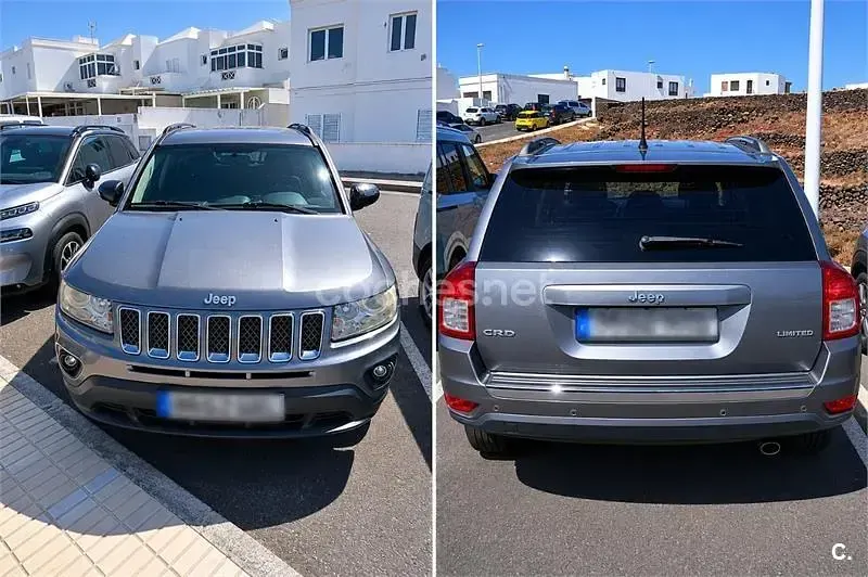 Usado Jeep Compass Limited 136 CV (100 kW) 2013 Gris / plata SUV