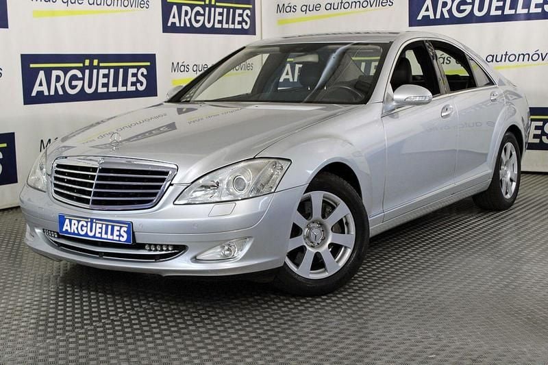 Gris / plata Usado 2007 Mercedes S500 Berlina | 16.990 € (Un poco caro) - Imagen 1/4