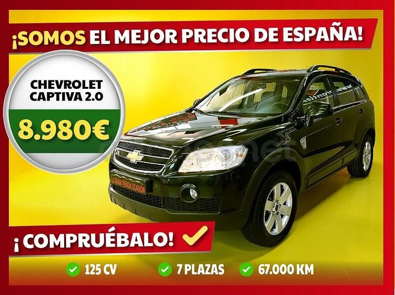 Usado Chevrolet Captiva LS 127 CV (93 kW) 2010 Negro SUV