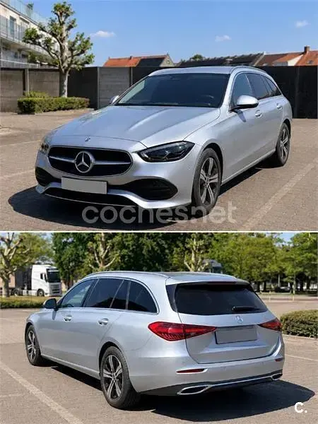 Usado Mercedes C220 200 CV (147 kW) 2023 Gris / plata Familiar