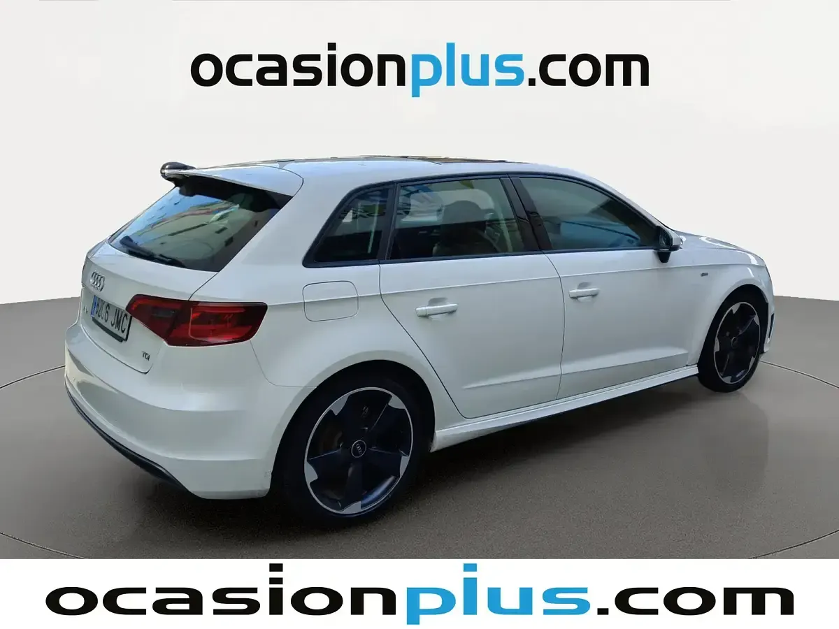 Usado Audi A3 S-Line 110 CV (80 kW) 2016 Blanco