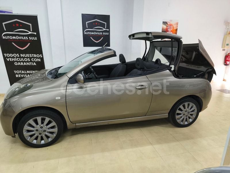 Gris Usado 2007 Nissan Micra C+C Tekna+ Descapotable | 5500 € - Imagen 1/4