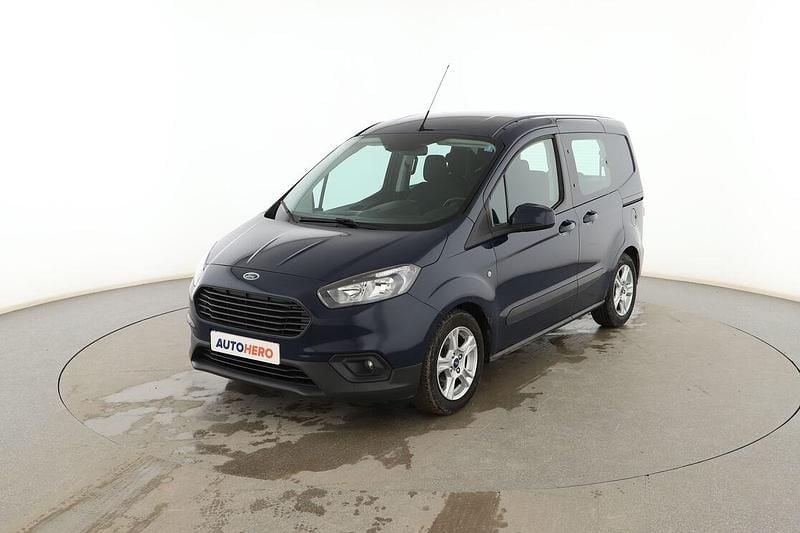 Azul Usado 2020 Ford Transit Trend Familiar | 13.599 € (Precio justo) - Imagen 1/3
