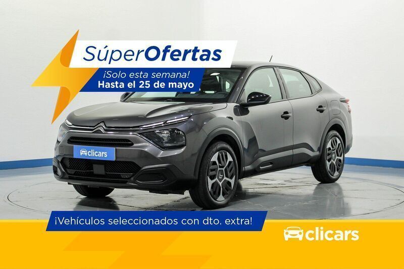 Gris Usado 2024 Citroën C4 PureTech Berlina | 16.490 € (Precio justo) - Imagen 1/4