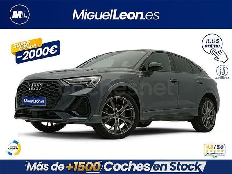 Usado Audi Q3 Sportback S-Line 245 CV (180 kW) 2021 Gris / plata SUV
