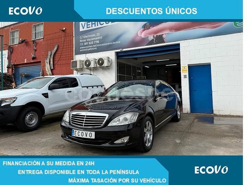 Negro Usado 2009 Mercedes S320 Berlina | 15.990 € (Precio justo) - Imagen 1/4