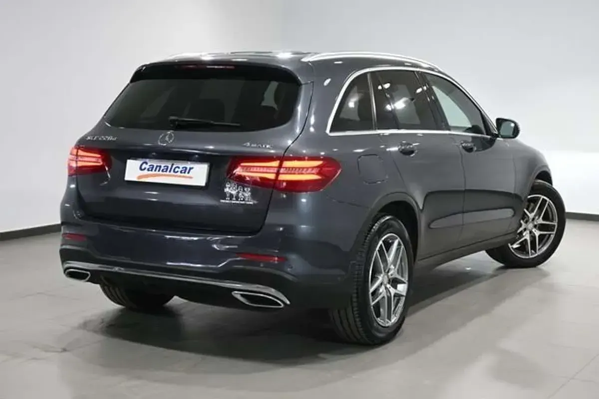 Usado Mercedes GLC220 170 CV (125 kW) 2015 Gris SUV