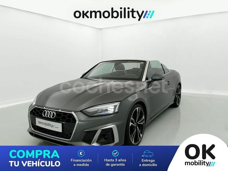 Gris / plata Usado 2023 Audi A5 Cabriolet S-Line Descapotable | 47.900 € (Caro) - Imagen 1/4