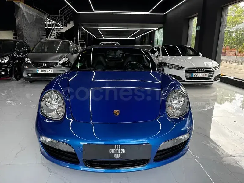 Usado Porsche Boxster S 280 CV (205 kW) 2006 Azul Descapotable