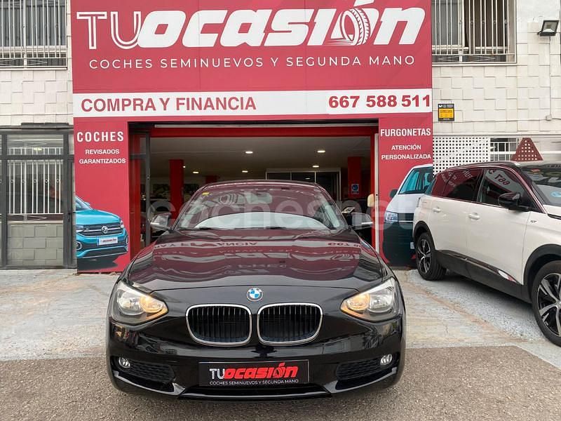 Negro Usado 2012 BMW 116 Utilitario | 10.500 € (Precio justo) - Imagen 1/4