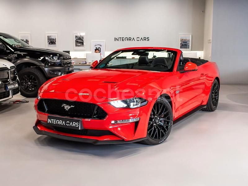 Rojo Usado 2022 Ford Mustang GT Convertible Descapotable | 45.900 € (Buen precio) - Imagen 1/4